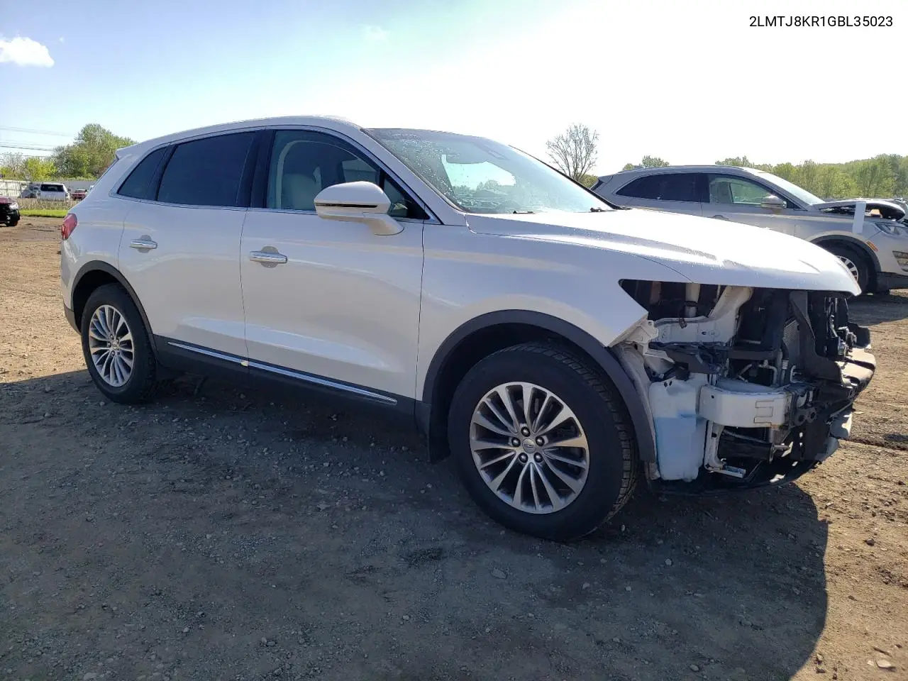 2016 Lincoln Mkx Select VIN: 2LMTJ8KR1GBL35023 Lot: 56361425