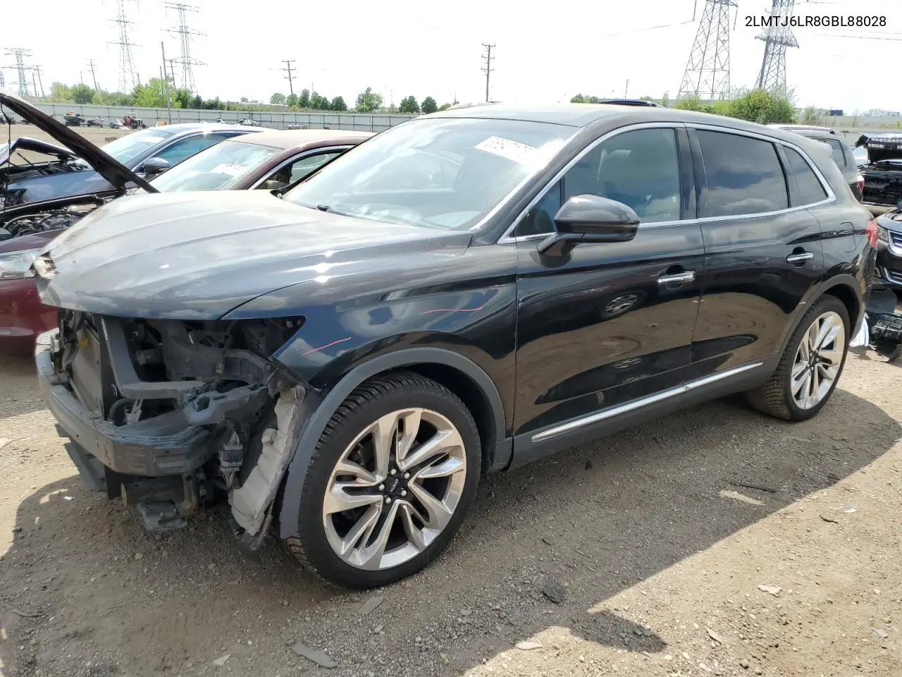 2016 Lincoln Mkx Reserve VIN: 2LMTJ6LR8GBL88028 Lot: 56547175