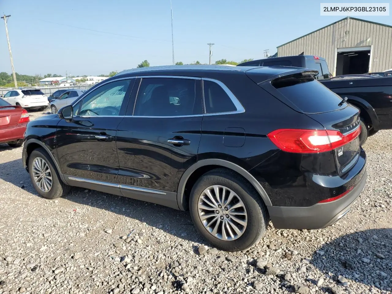 2016 Lincoln Mkx Select VIN: 2LMPJ6KP3GBL23105 Lot: 61397665