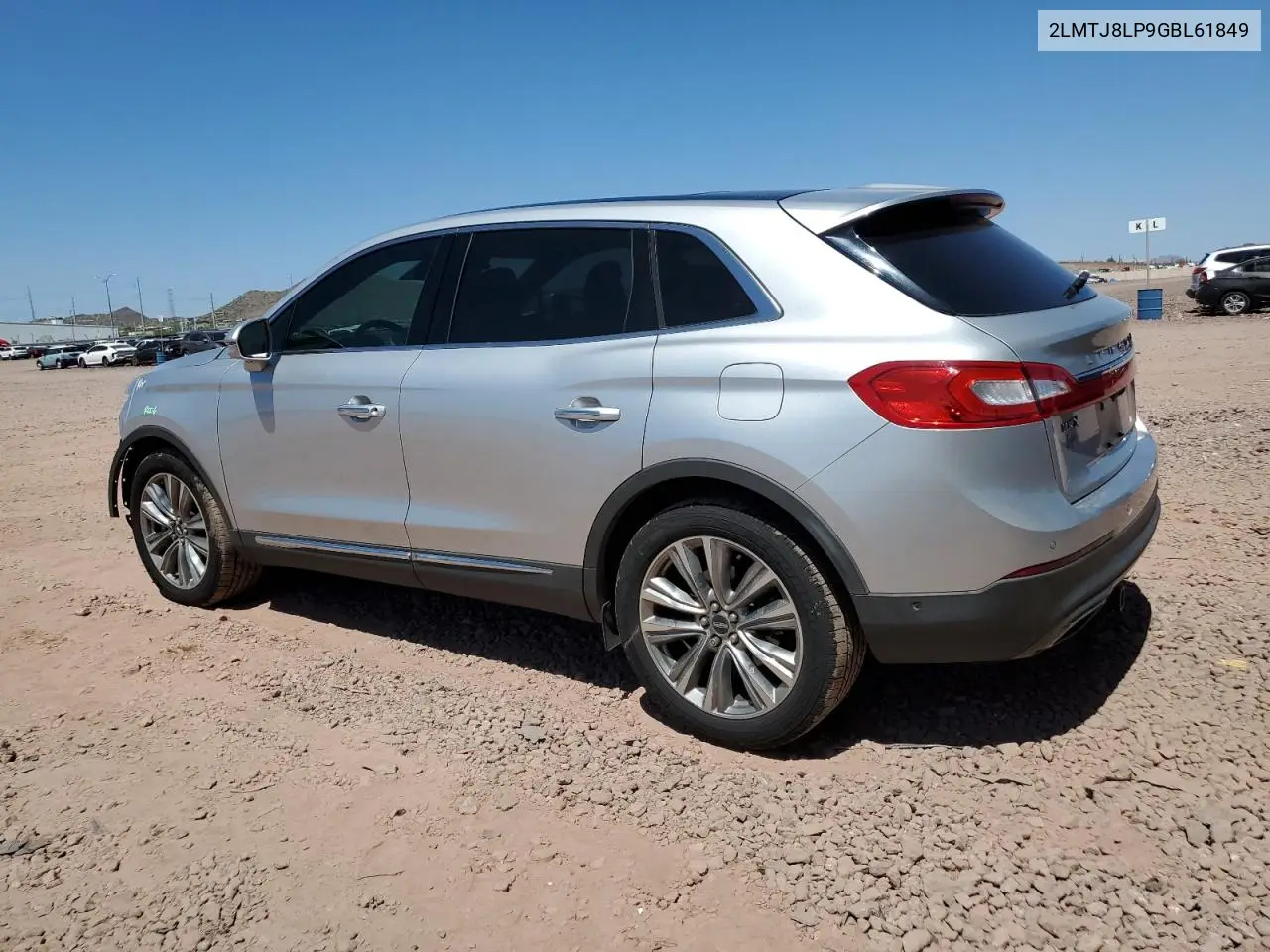 2016 Lincoln Mkx Reserve VIN: 2LMTJ8LP9GBL61849 Lot: 61598545