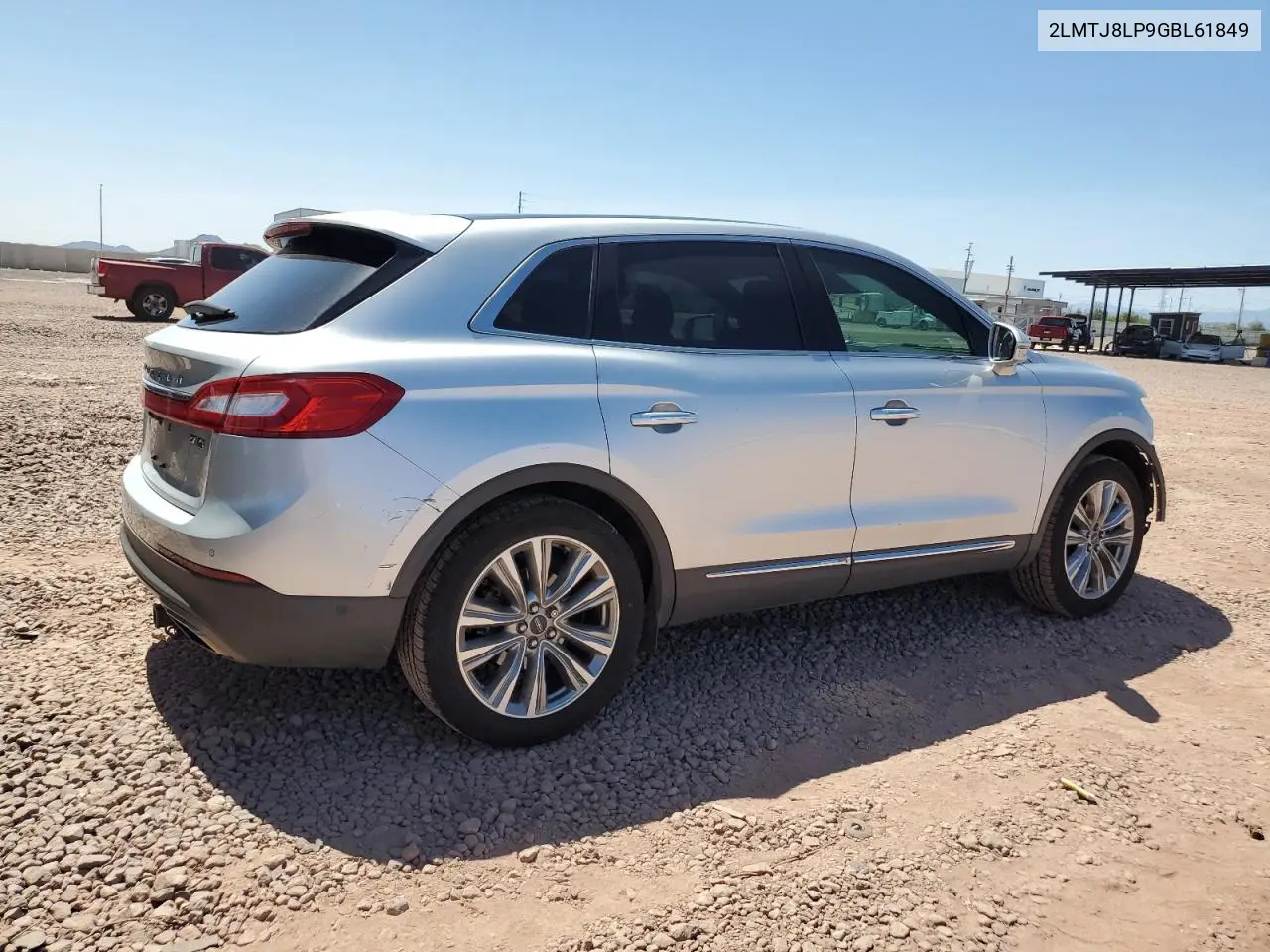 2016 Lincoln Mkx Reserve VIN: 2LMTJ8LP9GBL61849 Lot: 61598545