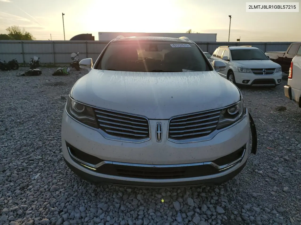 2016 Lincoln Mkx Reserve VIN: 2LMTJ8LR1GBL57215 Lot: 61757615
