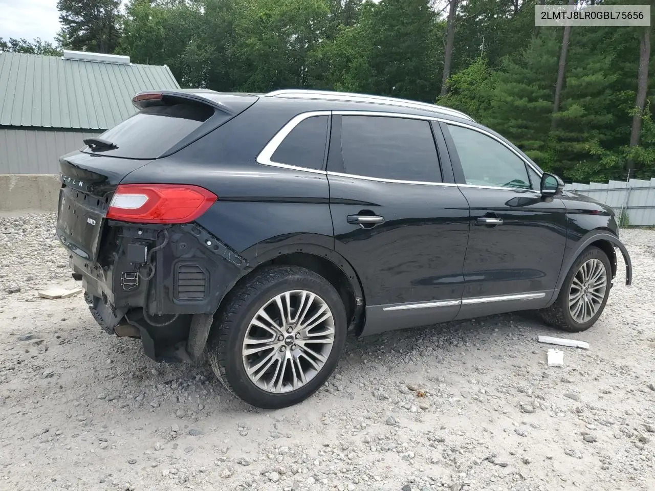 2016 Lincoln Mkx Reserve VIN: 2LMTJ8LR0GBL75656 Lot: 61785705