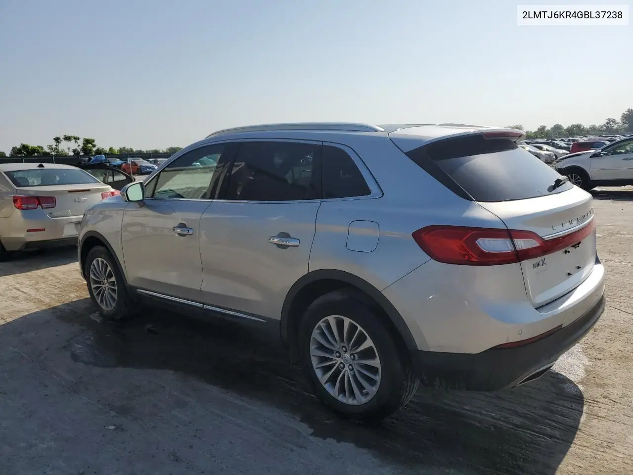 2016 Lincoln Mkx Select VIN: 2LMTJ6KR4GBL37238 Lot: 61835325