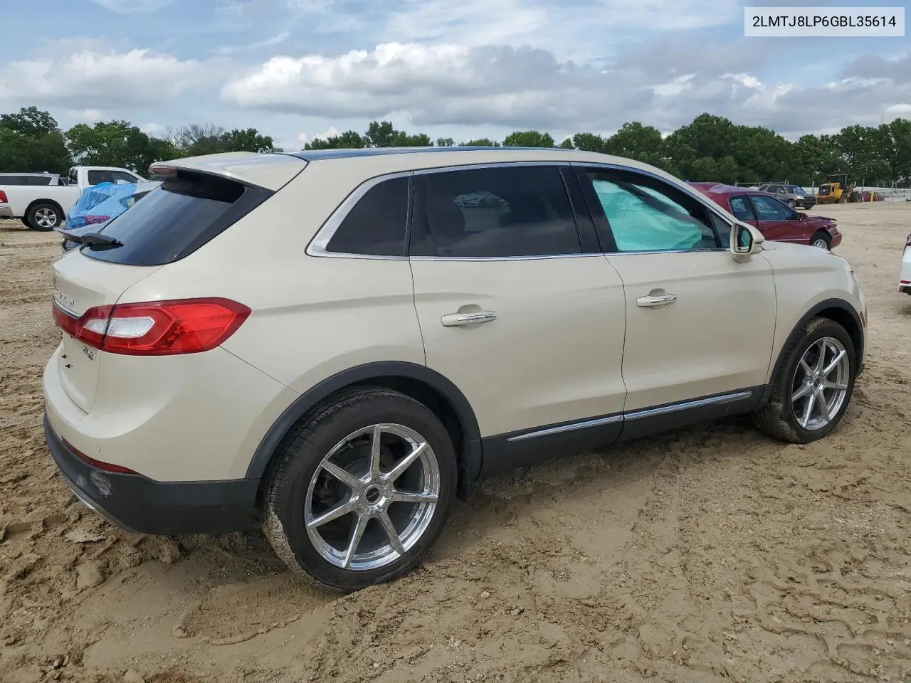 2016 Lincoln Mkx Reserve VIN: 2LMTJ8LP6GBL35614 Lot: 62064925