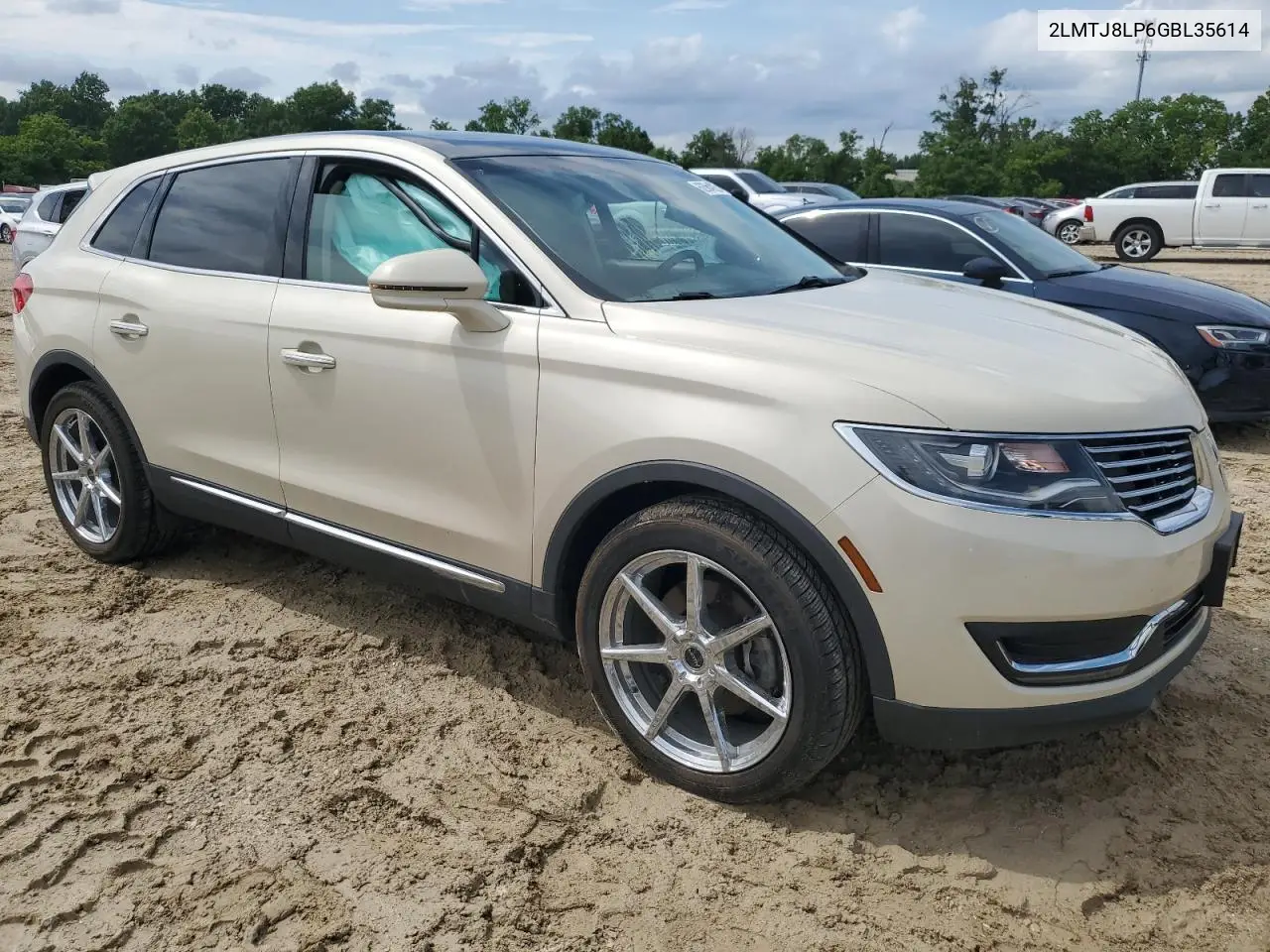 2016 Lincoln Mkx Reserve VIN: 2LMTJ8LP6GBL35614 Lot: 62064925