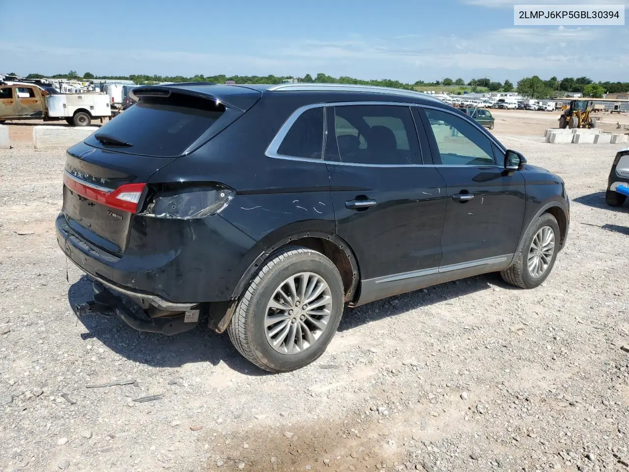 2016 Lincoln Mkx Select VIN: 2LMPJ6KP5GBL30394 Lot: 62119545