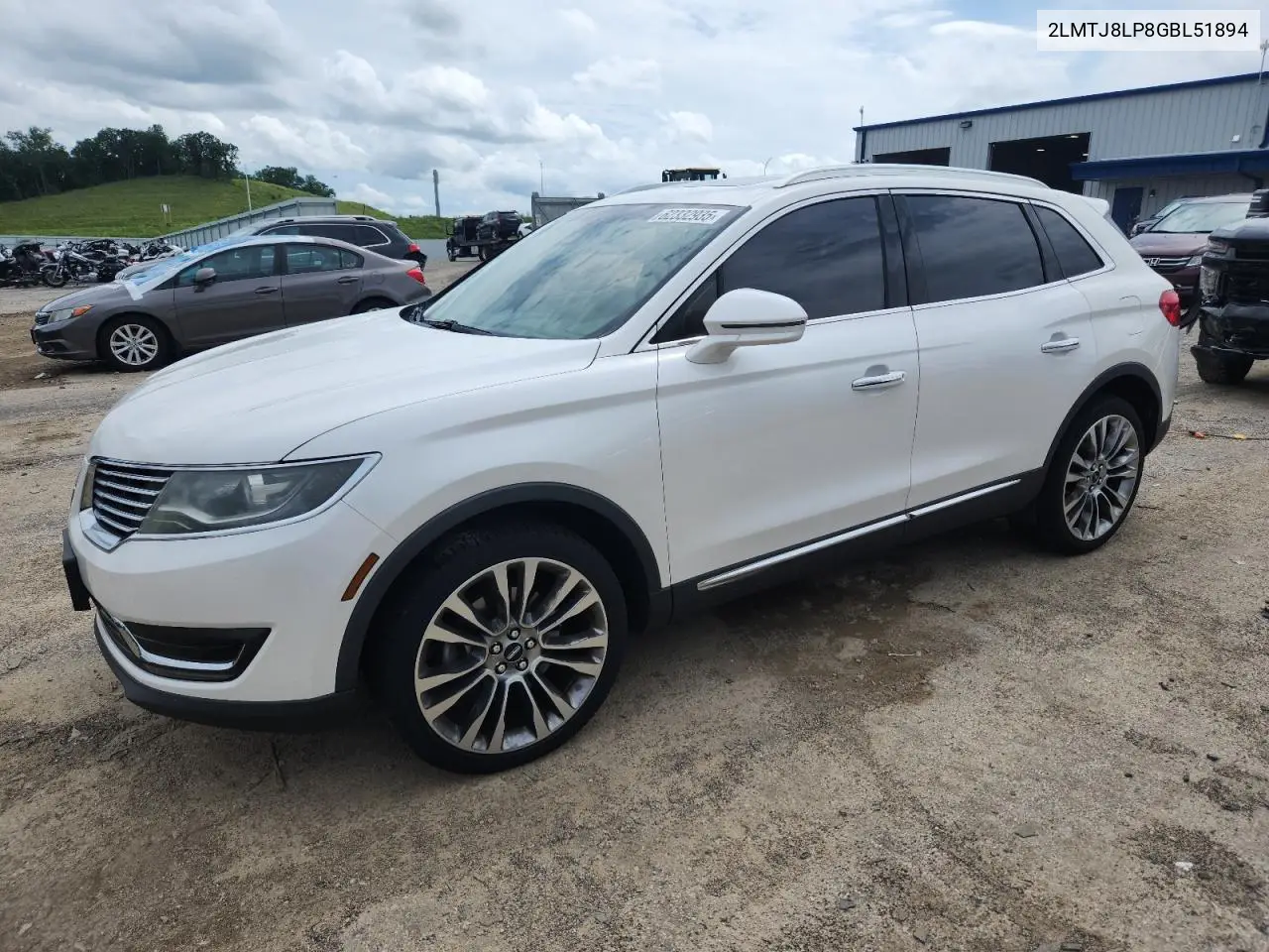 2016 Lincoln Mkx Reserve VIN: 2LMTJ8LP8GBL51894 Lot: 62332935