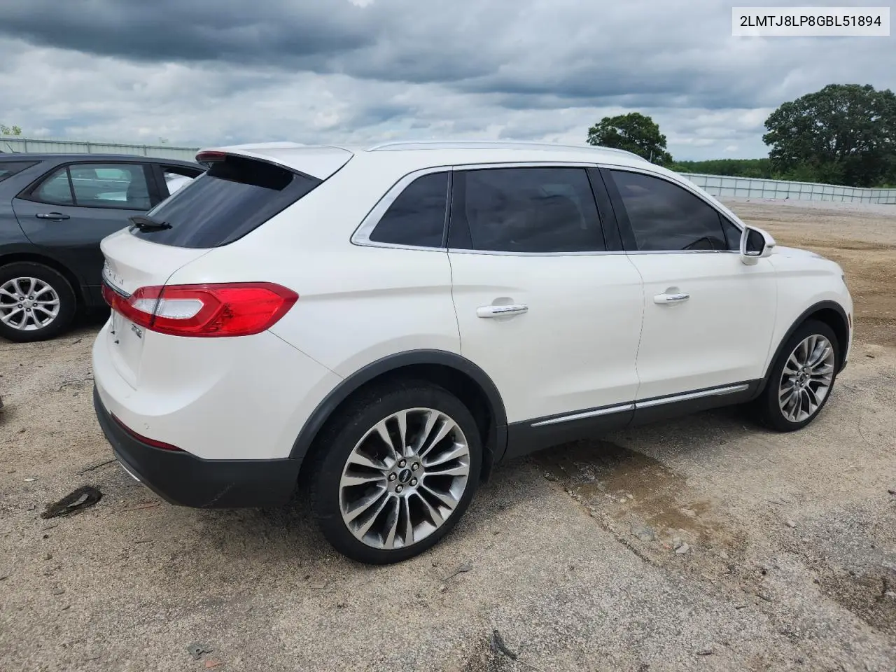 2016 Lincoln Mkx Reserve VIN: 2LMTJ8LP8GBL51894 Lot: 62332935