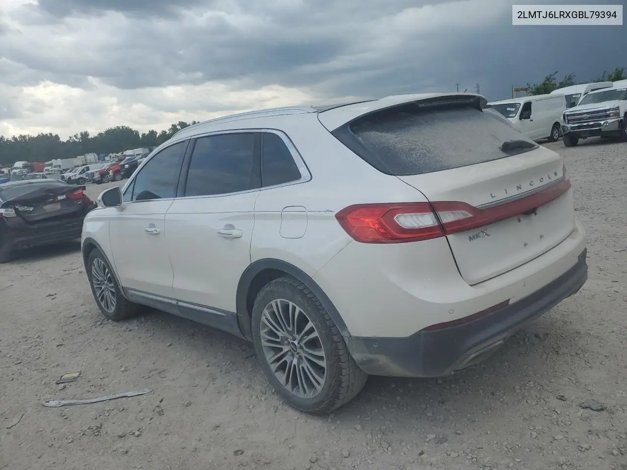 2016 Lincoln Mkx Reserve VIN: 2LMTJ6LRXGBL79394 Lot: 62741035