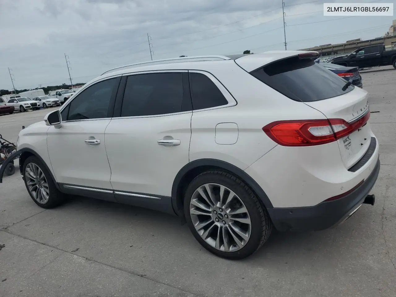 2016 Lincoln Mkx Reserve VIN: 2LMTJ6LR1GBL56697 Lot: 65812895