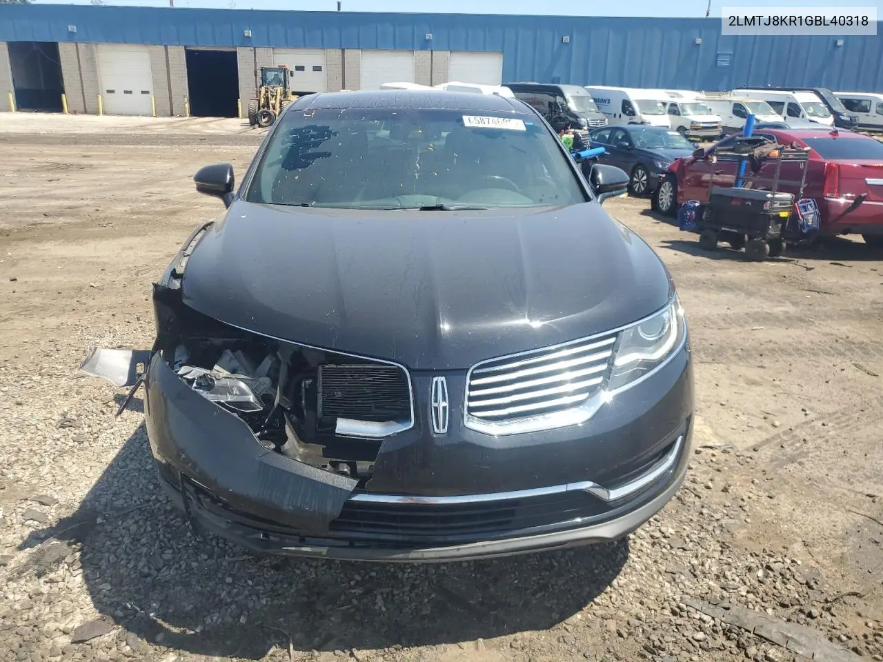 2016 Lincoln Mkx Select VIN: 2LMTJ8KR1GBL40318 Lot: 65874695