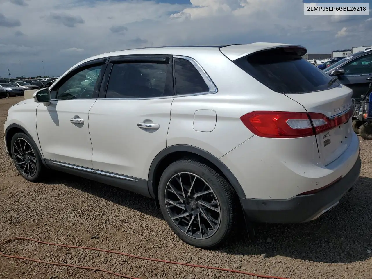 2016 Lincoln Mkx Reserve VIN: 2LMPJ8LP6GBL26218 Lot: 65959925