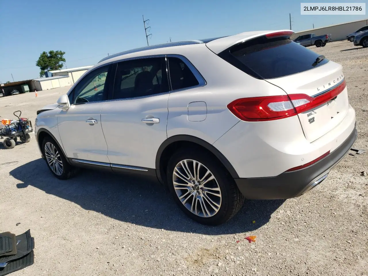 2017 Lincoln Mkx Reserve VIN: 2LMPJ6LR8HBL21786 Lot: 55181545