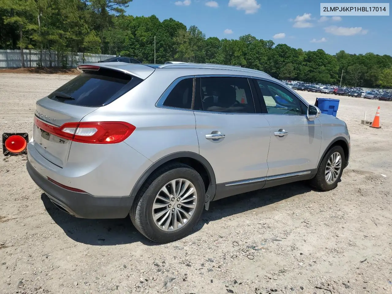 2017 Lincoln Mkx Select VIN: 2LMPJ6KP1HBL17014 Lot: 55833015