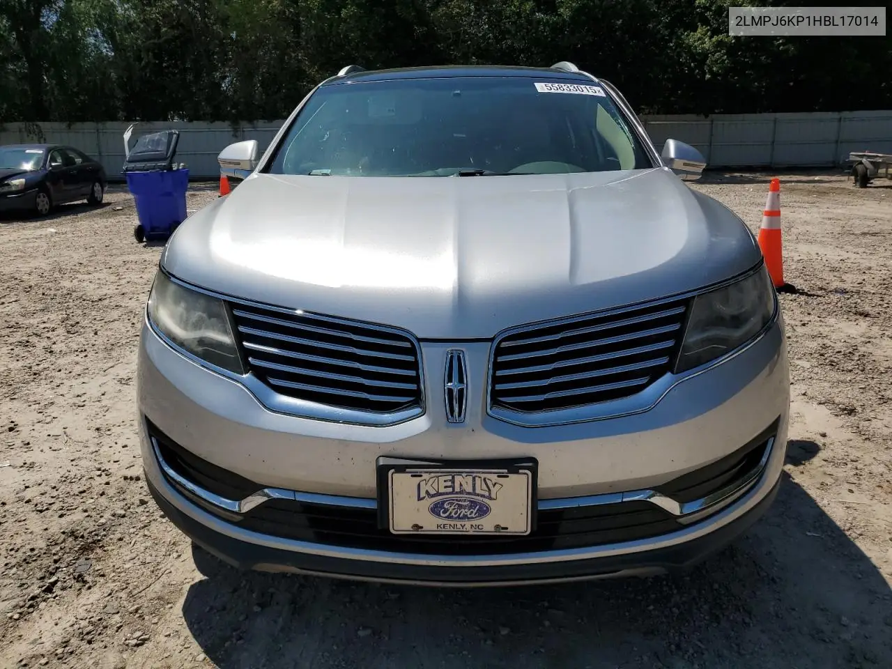2017 Lincoln Mkx Select VIN: 2LMPJ6KP1HBL17014 Lot: 55833015