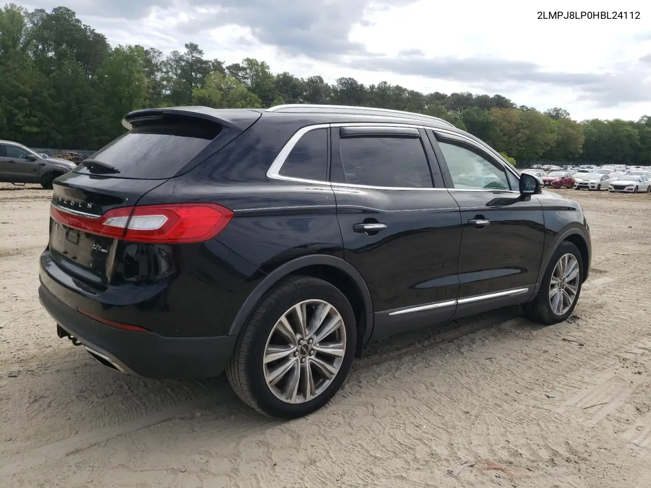 2017 Lincoln Mkx Reserve VIN: 2LMPJ8LP0HBL24112 Lot: 55925135
