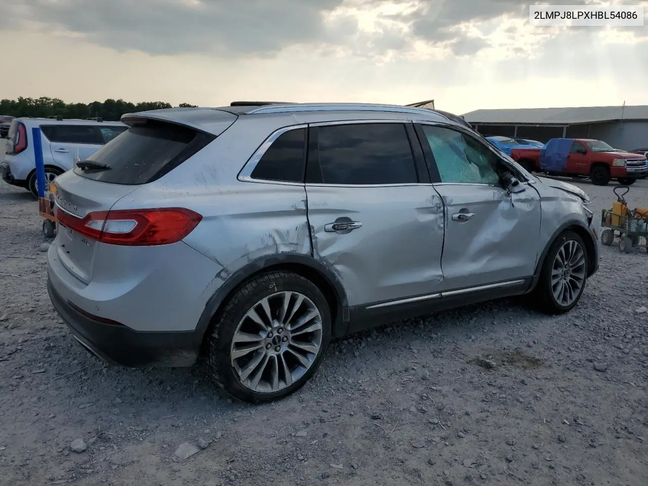 2017 Lincoln Mkx Reserve VIN: 2LMPJ8LPXHBL54086 Lot: 59516215
