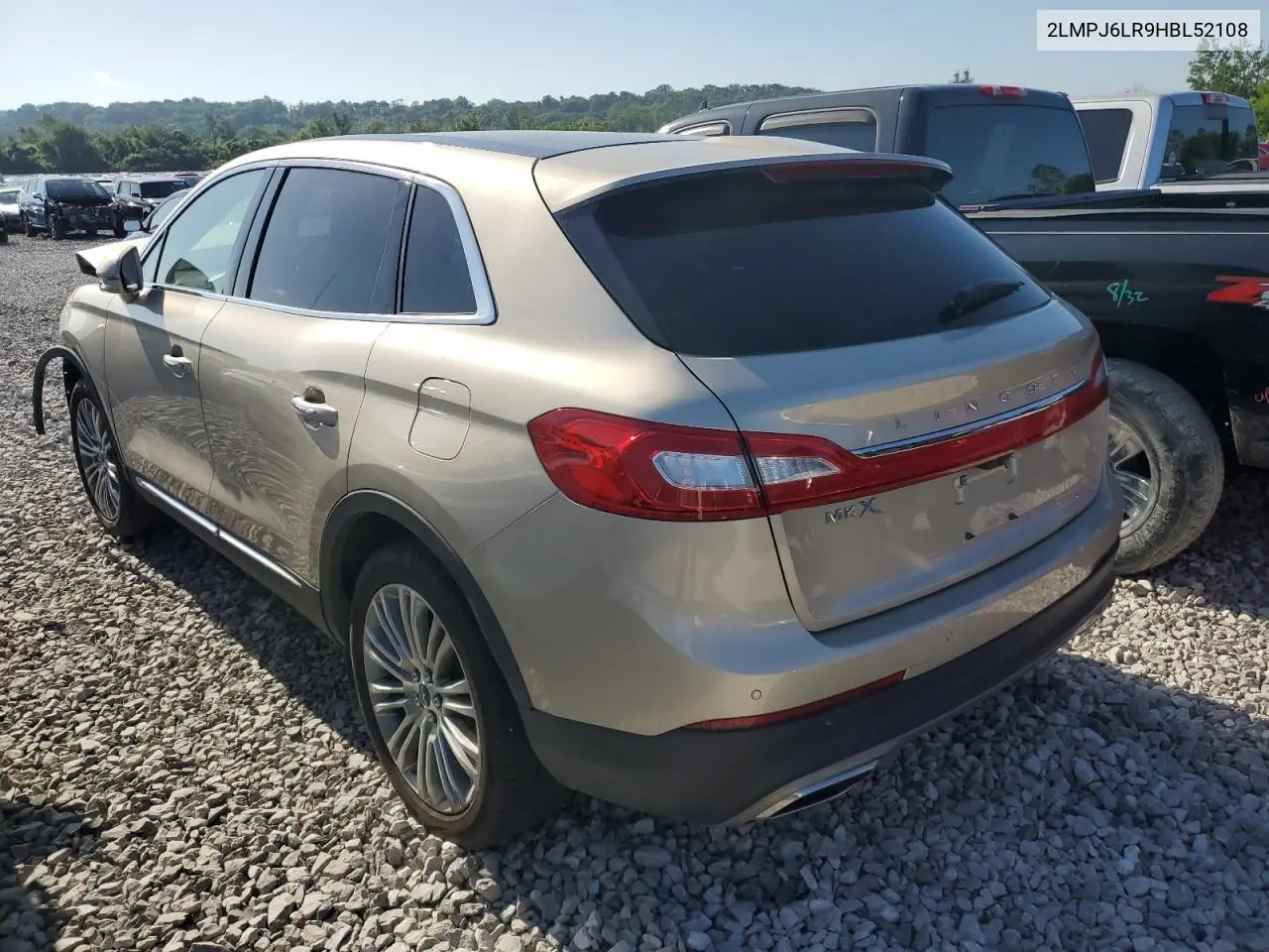 2017 Lincoln Mkx Reserve VIN: 2LMPJ6LR9HBL52108 Lot: 61011955