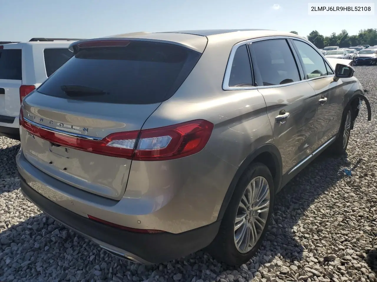 2017 Lincoln Mkx Reserve VIN: 2LMPJ6LR9HBL52108 Lot: 61011955