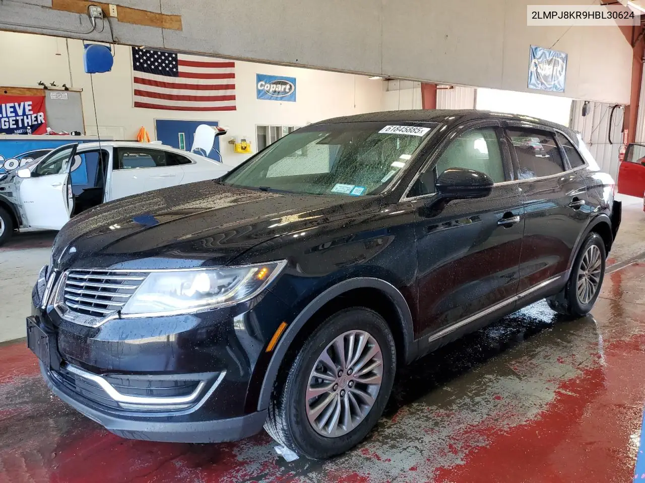 2017 Lincoln Mkx Select VIN: 2LMPJ8KR9HBL30624 Lot: 61845885