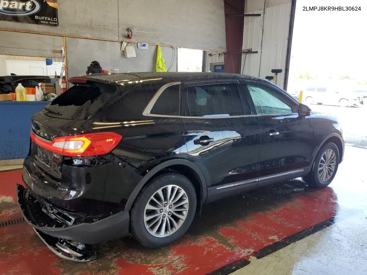 2017 Lincoln Mkx Select VIN: 2LMPJ8KR9HBL30624 Lot: 61845885
