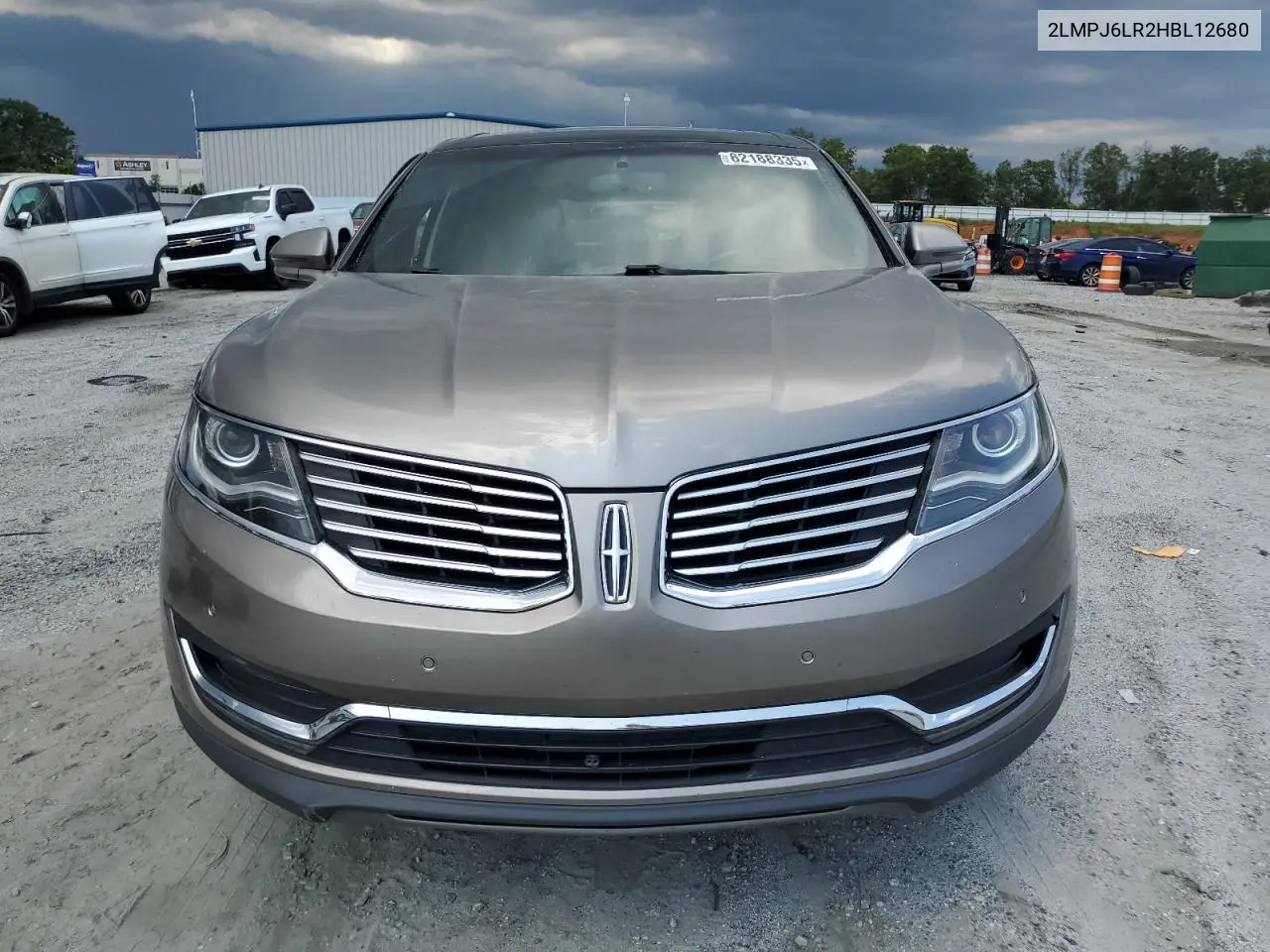 2017 Lincoln Mkx Reserve VIN: 2LMPJ6LR2HBL12680 Lot: 62188335