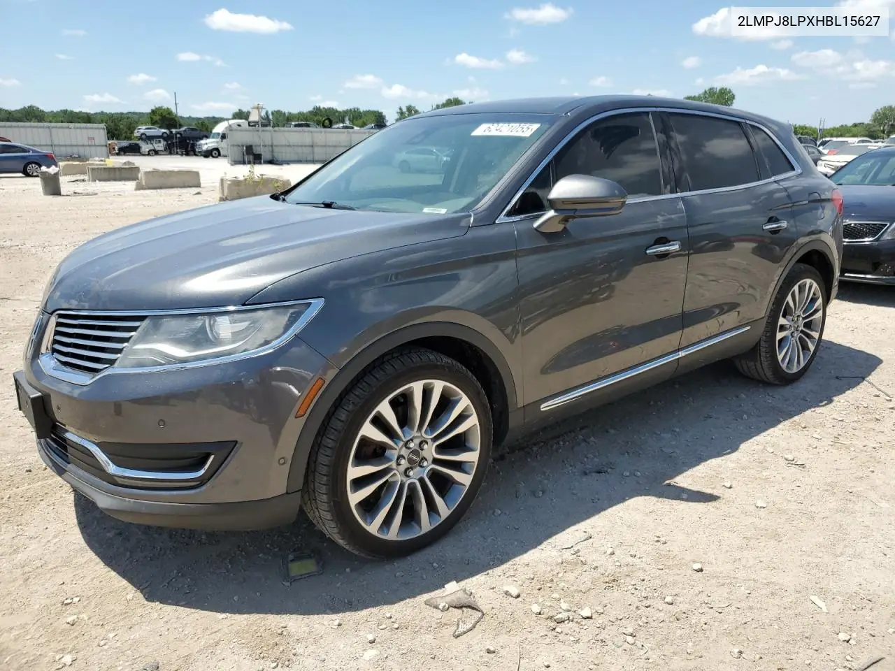 2017 Lincoln Mkx Reserve VIN: 2LMPJ8LPXHBL15627 Lot: 62421055