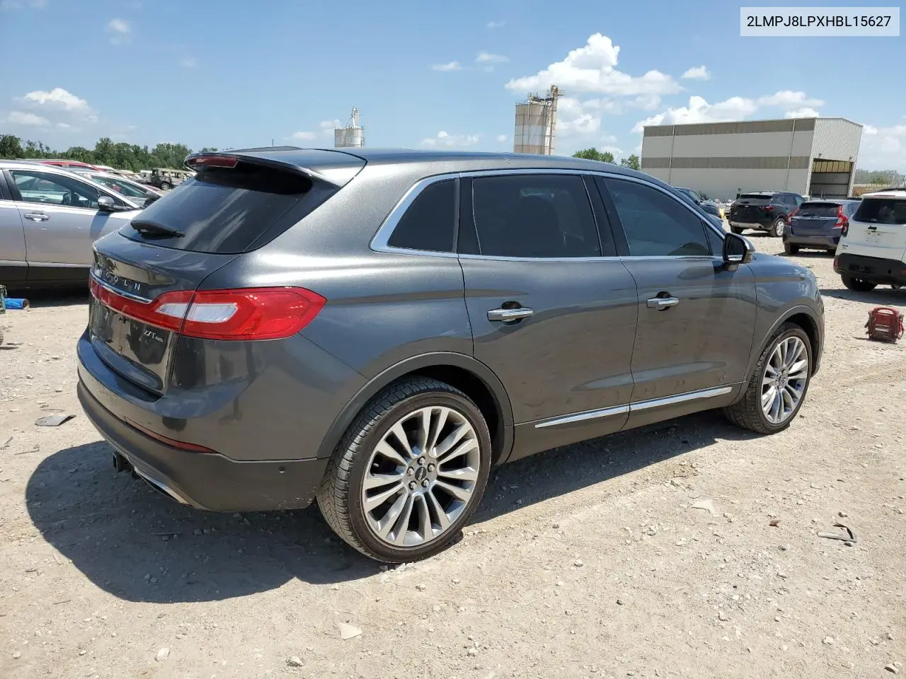 2017 Lincoln Mkx Reserve VIN: 2LMPJ8LPXHBL15627 Lot: 62421055
