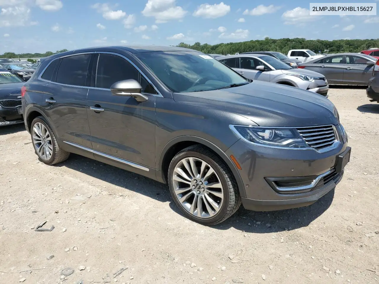 2017 Lincoln Mkx Reserve VIN: 2LMPJ8LPXHBL15627 Lot: 62421055
