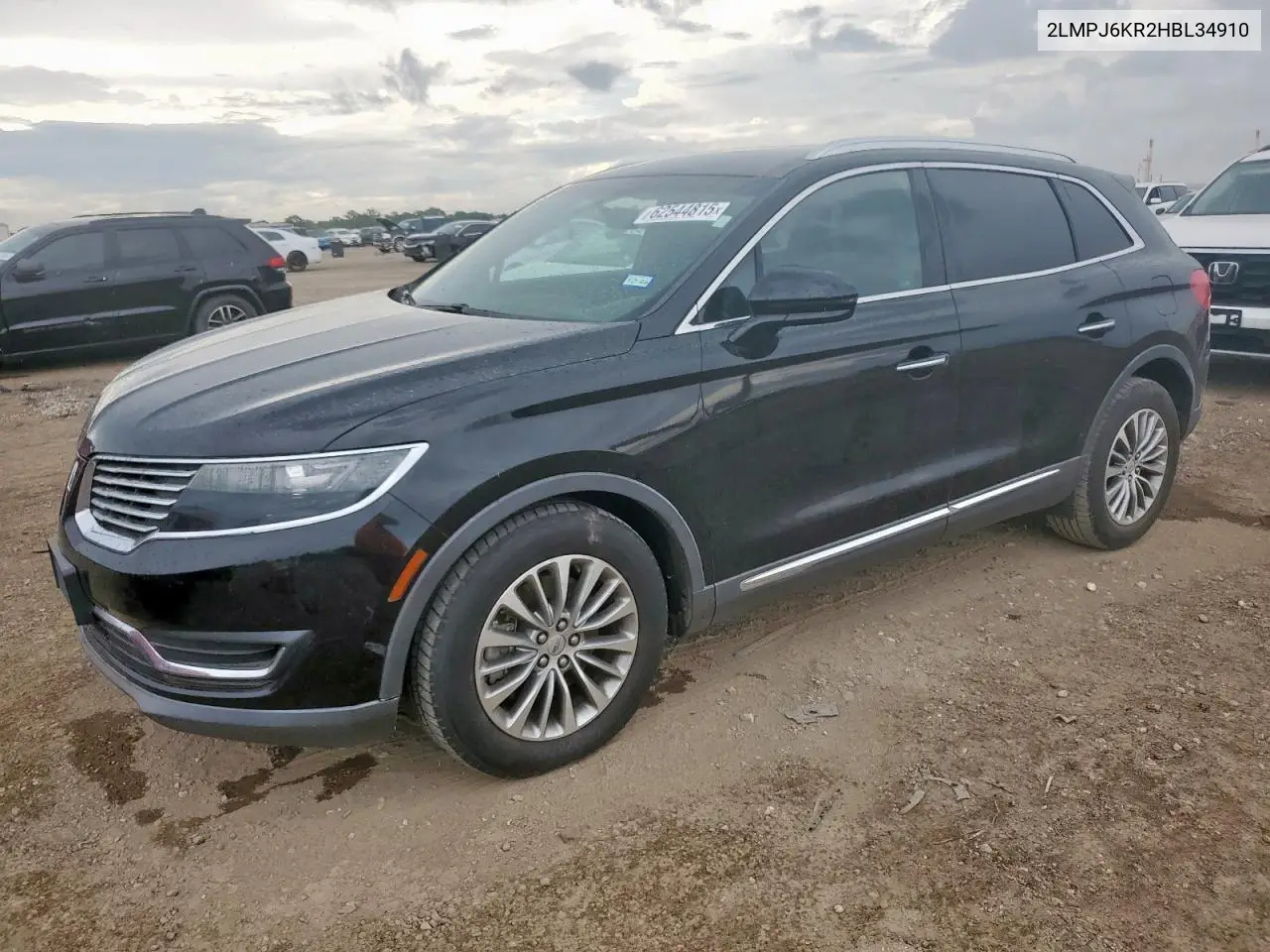 2017 Lincoln Mkx Select VIN: 2LMPJ6KR2HBL34910 Lot: 62544815