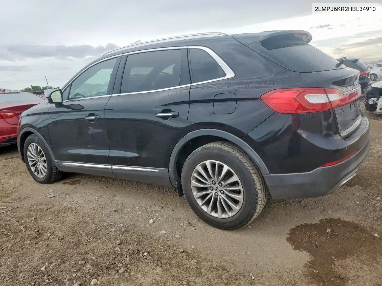 2017 Lincoln Mkx Select VIN: 2LMPJ6KR2HBL34910 Lot: 62544815