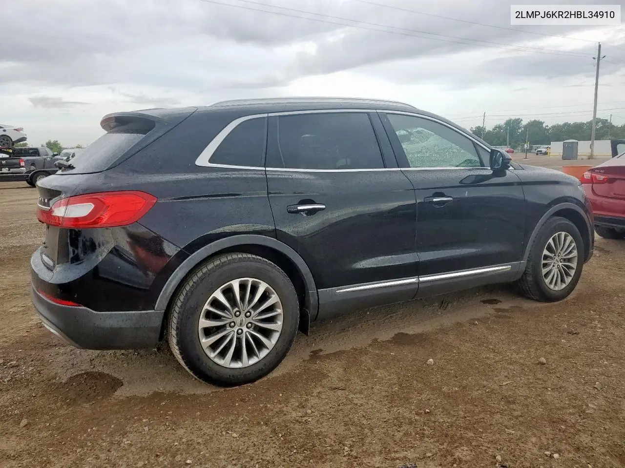 2017 Lincoln Mkx Select VIN: 2LMPJ6KR2HBL34910 Lot: 62544815