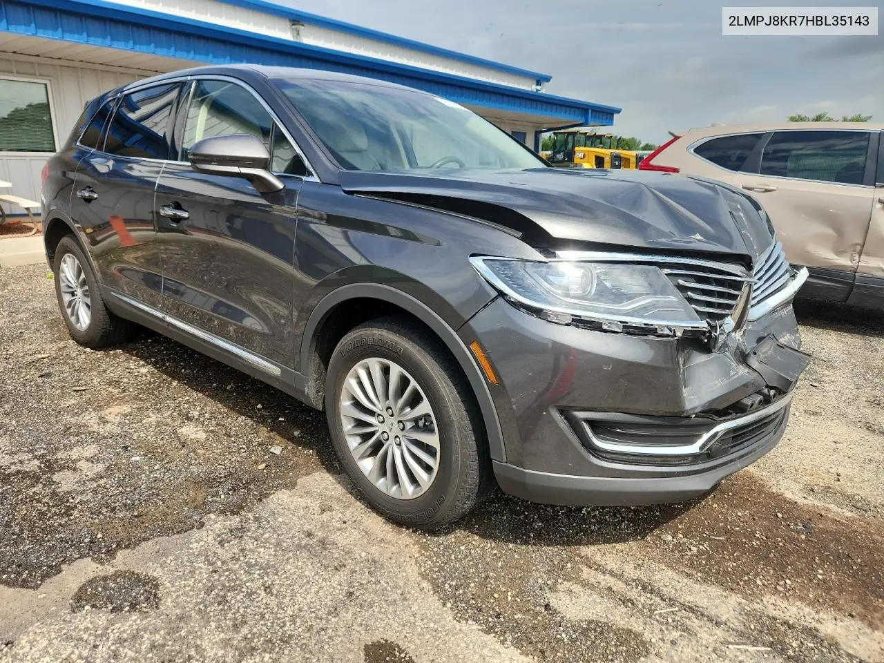 2017 Lincoln Mkx Select VIN: 2LMPJ8KR7HBL35143 Lot: 66190145