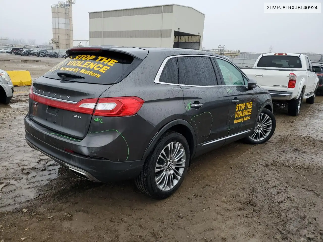 2018 Lincoln Mkx Reserve VIN: 2LMPJ8LRXJBL40924 Lot: 42781665