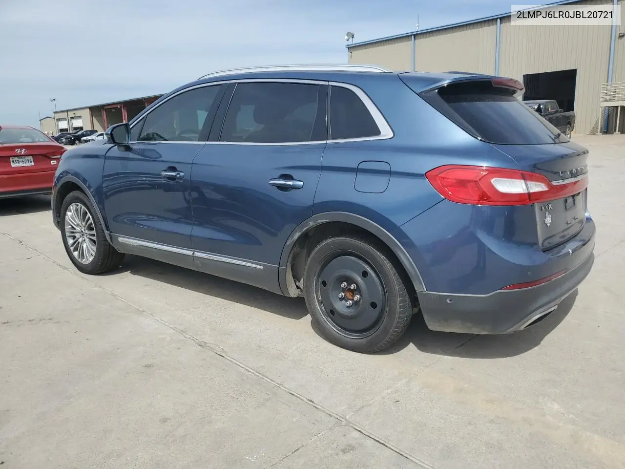2018 Lincoln Mkx Reserve VIN: 2LMPJ6LR0JBL20721 Lot: 49153305
