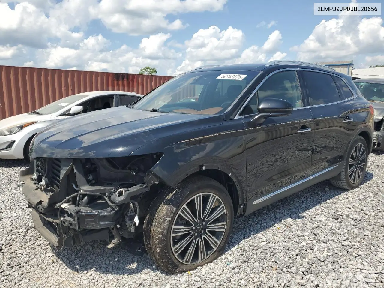2018 Lincoln Mkx Black Label VIN: 2LMPJ9JP0JBL20656 Lot: 50703875