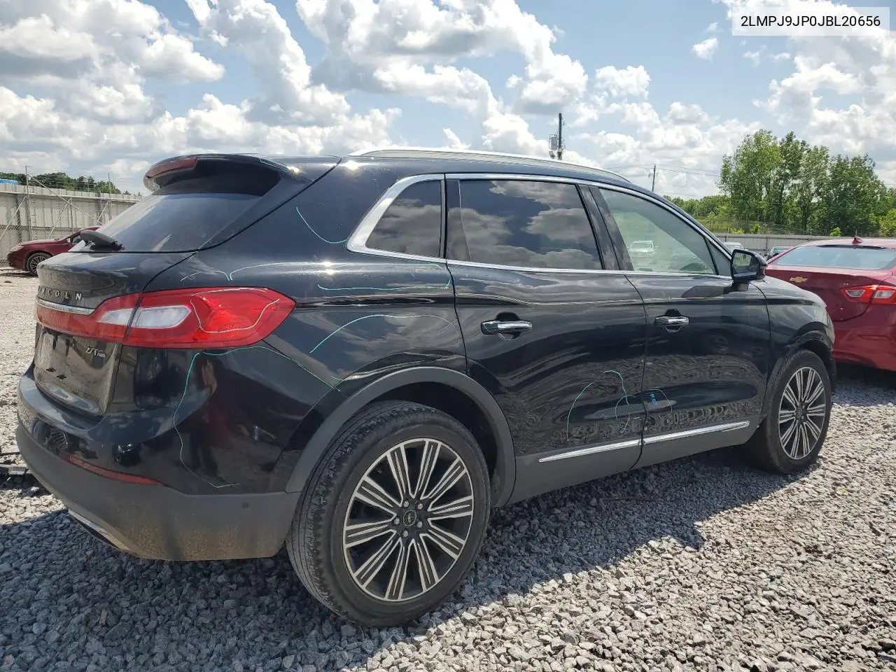 2018 Lincoln Mkx Black Label VIN: 2LMPJ9JP0JBL20656 Lot: 50703875