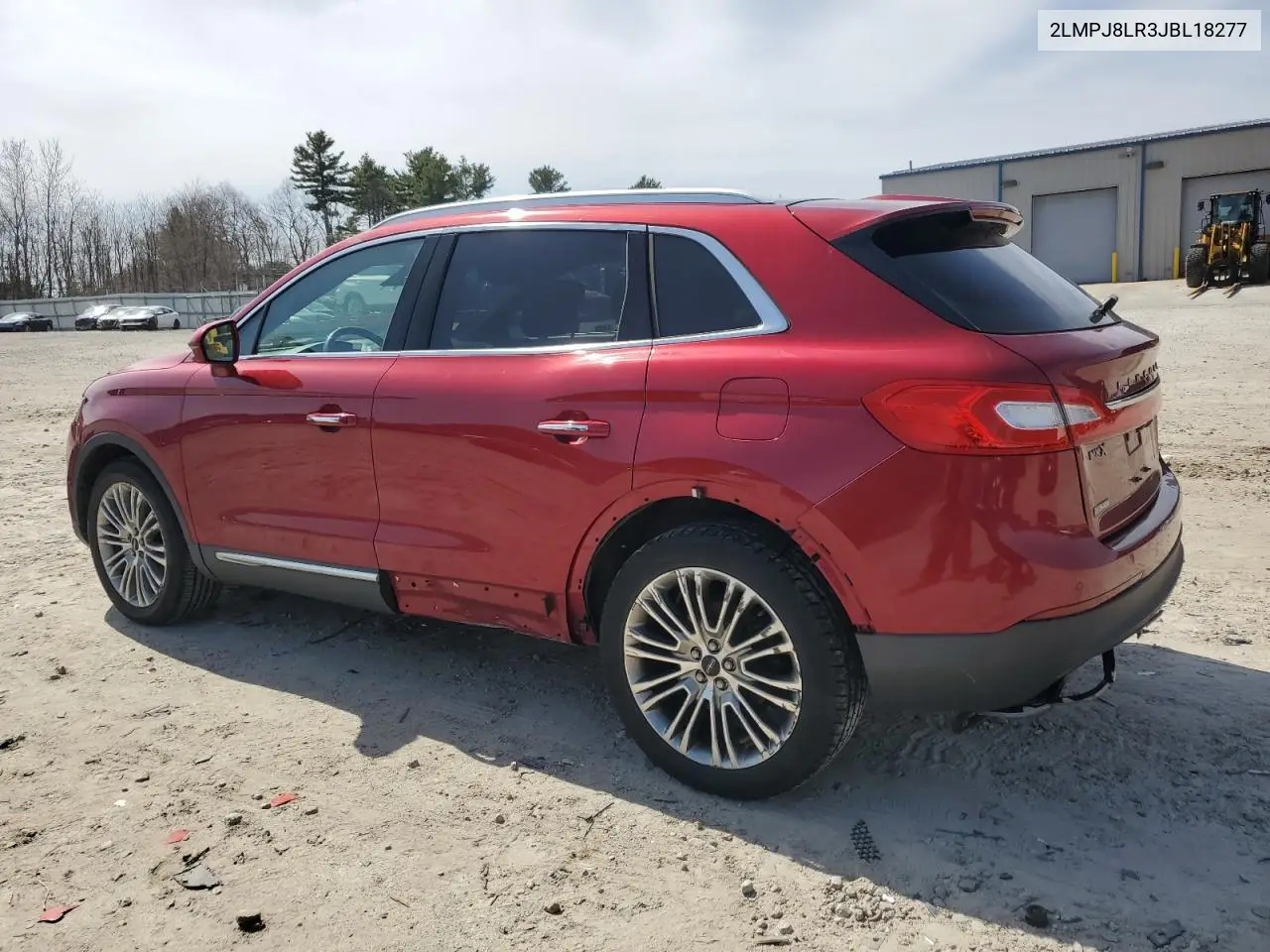 2018 Lincoln Mkx Reserve VIN: 2LMPJ8LR3JBL18277 Lot: 51108095