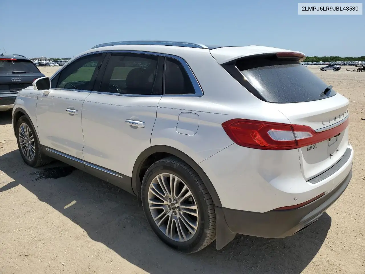 2018 Lincoln Mkx Reserve VIN: 2LMPJ6LR9JBL43530 Lot: 52462345
