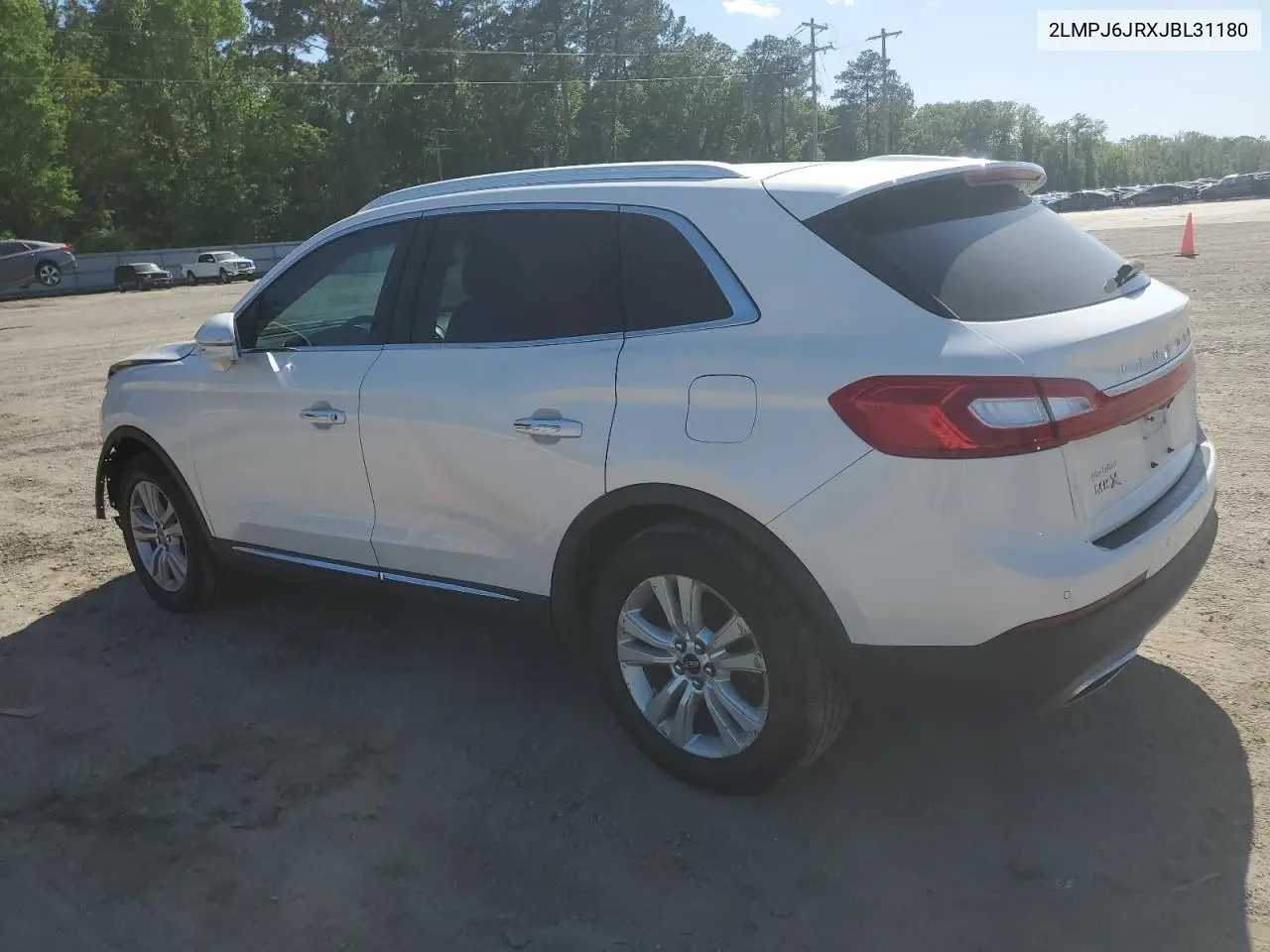 2018 Lincoln Mkx Premiere VIN: 2LMPJ6JRXJBL31180 Lot: 52560705