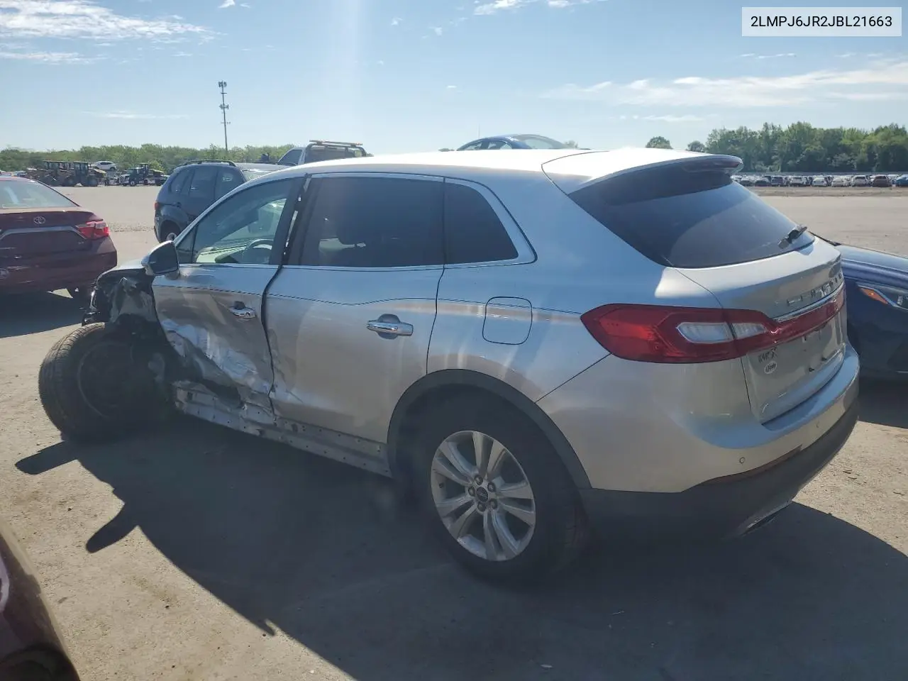 2018 Lincoln Mkx Premiere VIN: 2LMPJ6JR2JBL21663 Lot: 55940395