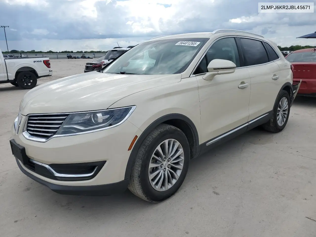 2018 Lincoln Mkx Select VIN: 2LMPJ6KR2JBL45671 Lot: 56401265