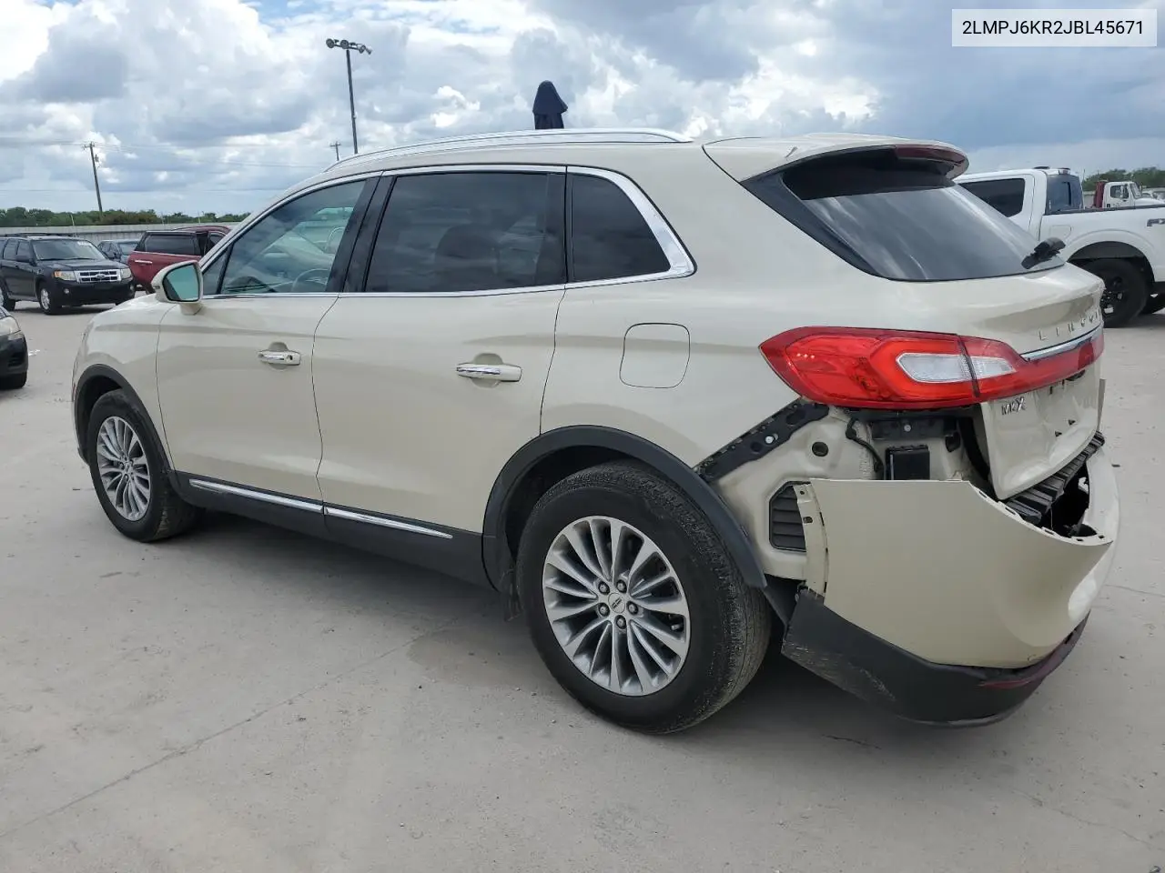 2018 Lincoln Mkx Select VIN: 2LMPJ6KR2JBL45671 Lot: 56401265