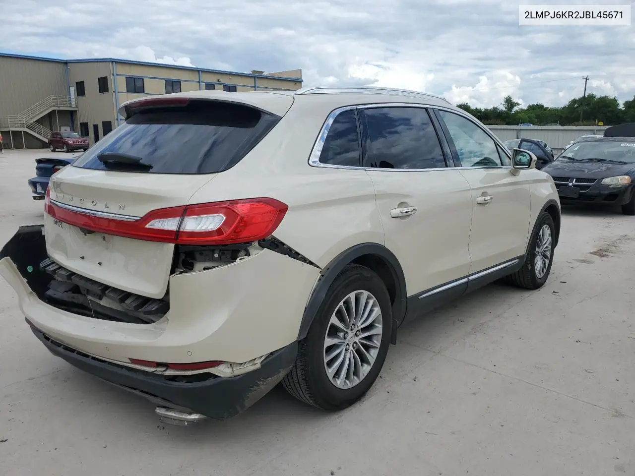 2018 Lincoln Mkx Select VIN: 2LMPJ6KR2JBL45671 Lot: 56401265