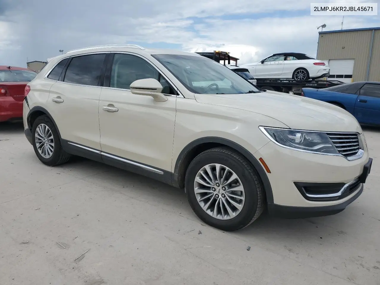2018 Lincoln Mkx Select VIN: 2LMPJ6KR2JBL45671 Lot: 56401265