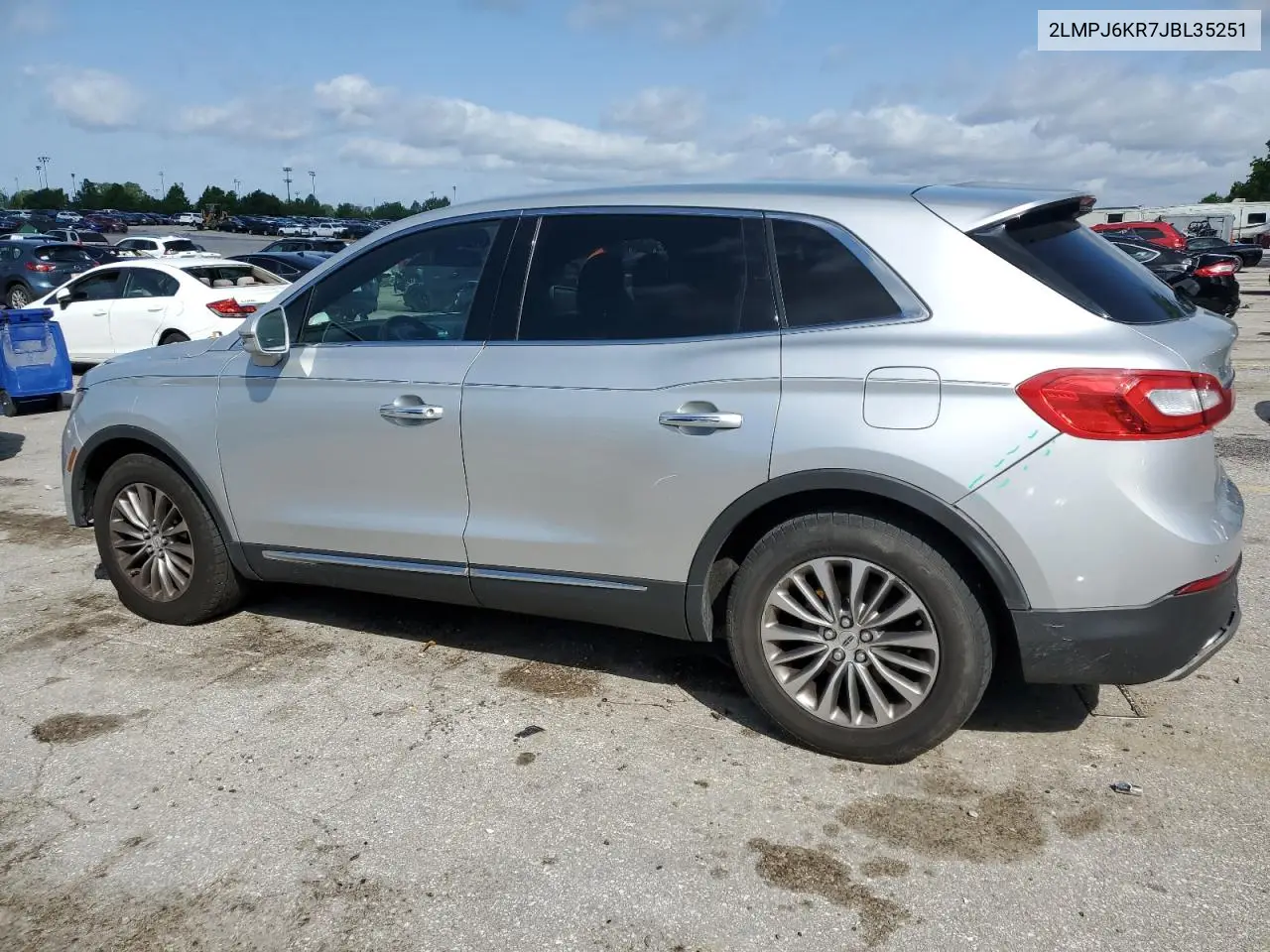 2018 Lincoln Mkx Select VIN: 2LMPJ6KR7JBL35251 Lot: 57334485