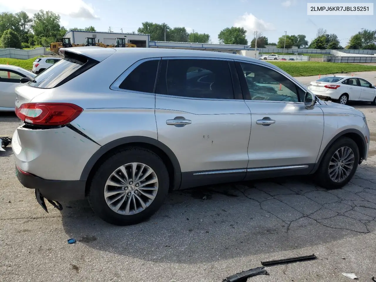 2018 Lincoln Mkx Select VIN: 2LMPJ6KR7JBL35251 Lot: 57334485