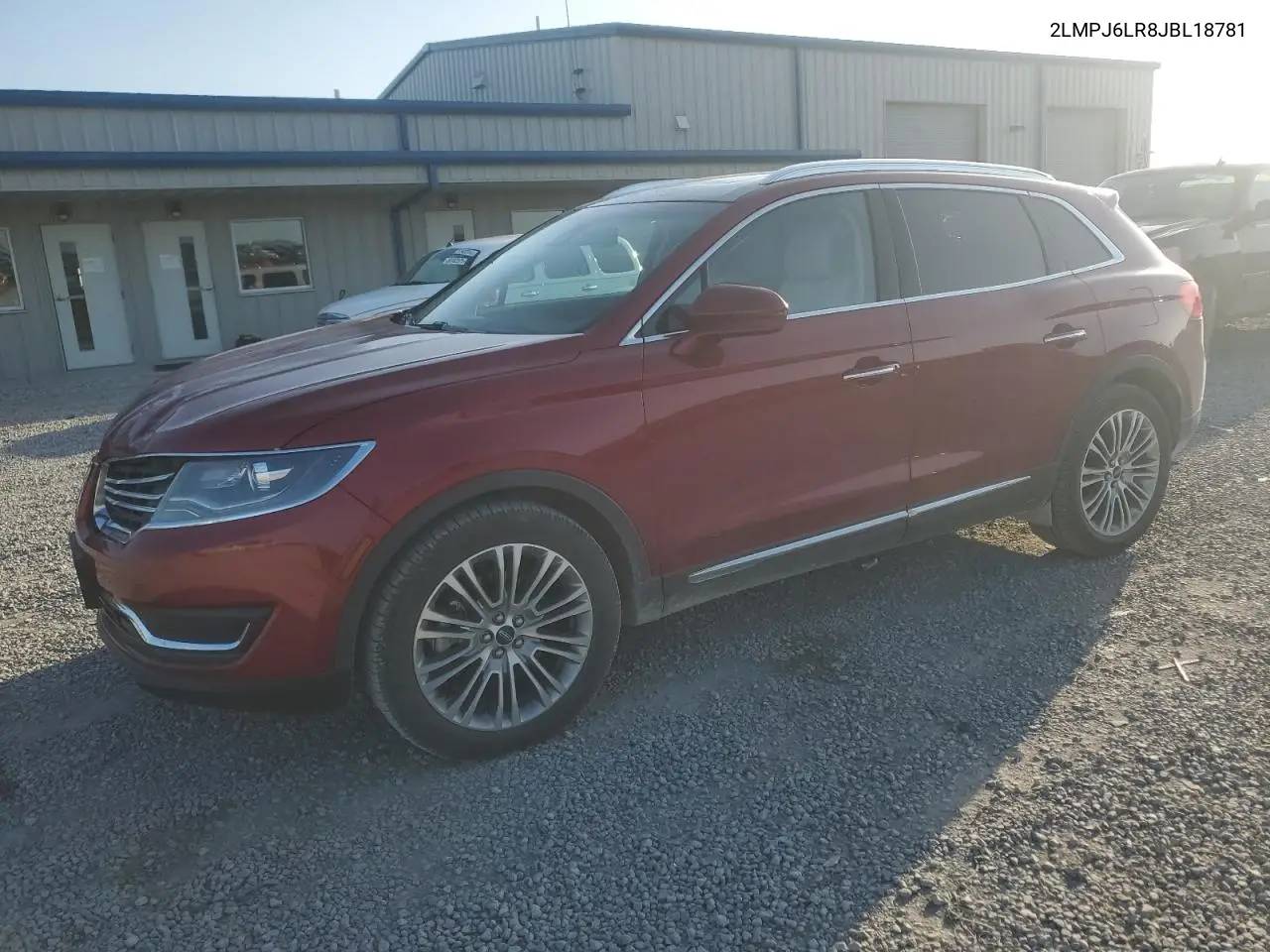 2018 Lincoln Mkx Reserve VIN: 2LMPJ6LR8JBL18781 Lot: 61950925