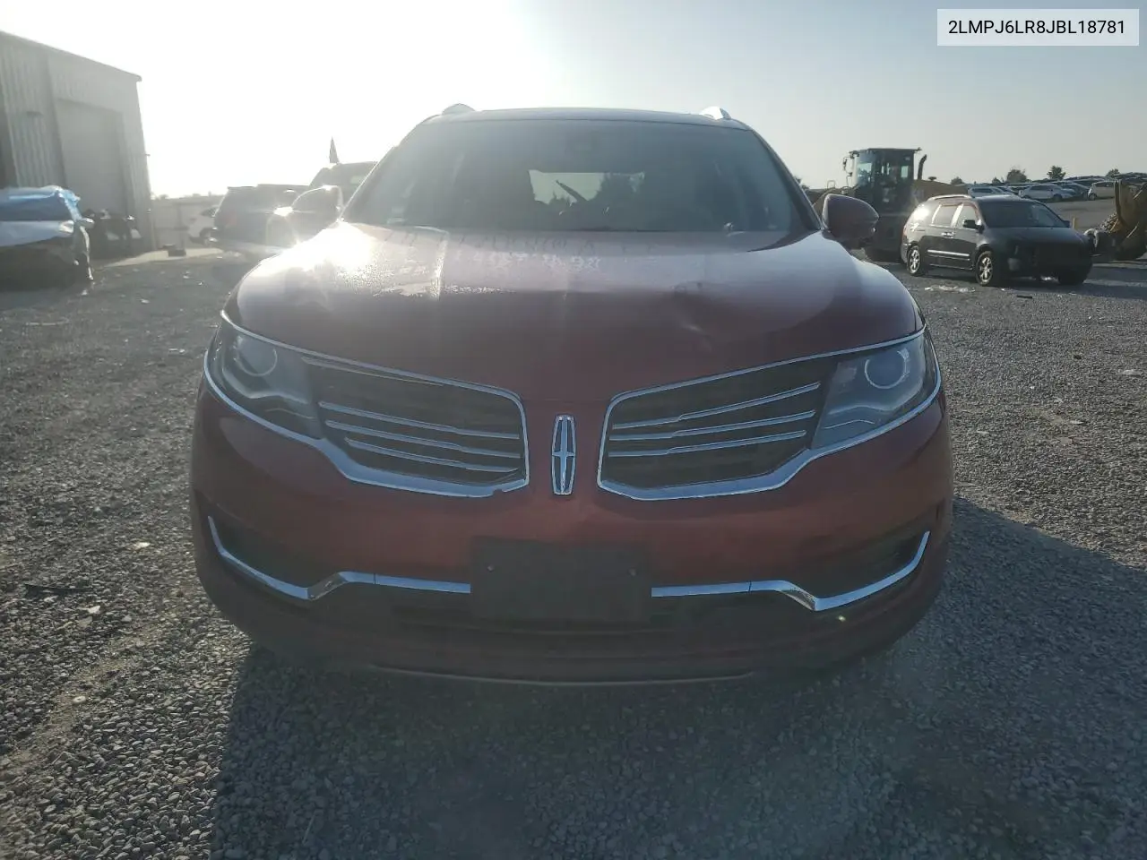 2018 Lincoln Mkx Reserve VIN: 2LMPJ6LR8JBL18781 Lot: 61950925